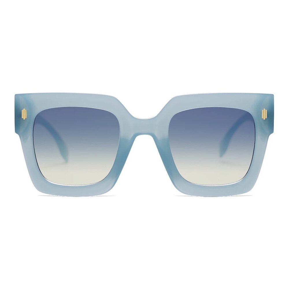 Vintage Oversized Square Sunglasses Retro Chic UV400 Protection Y2K Style